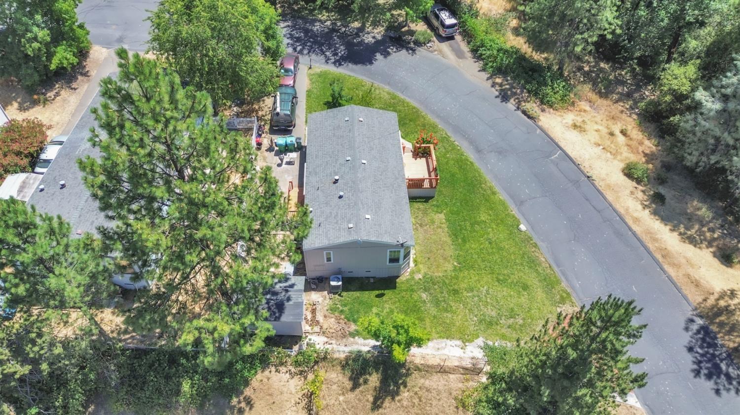 8074 Perry Creek Road, Unit 31 Somerset, CA 95684 - Photo 5 of 20 an aerial view of a house with a yard