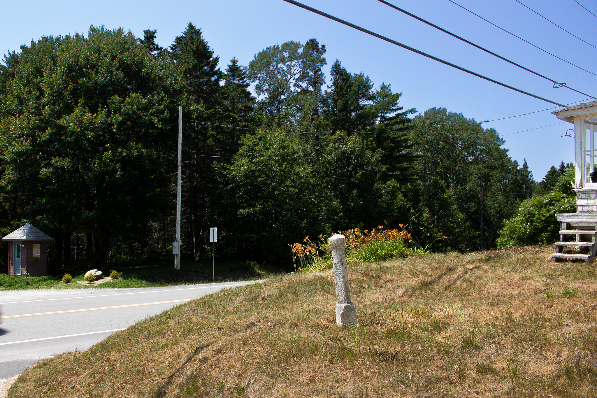 1916 U.S. Rte 1 Sullivan, ME 04664 - Photo 13 of 25 Front lawn next to road