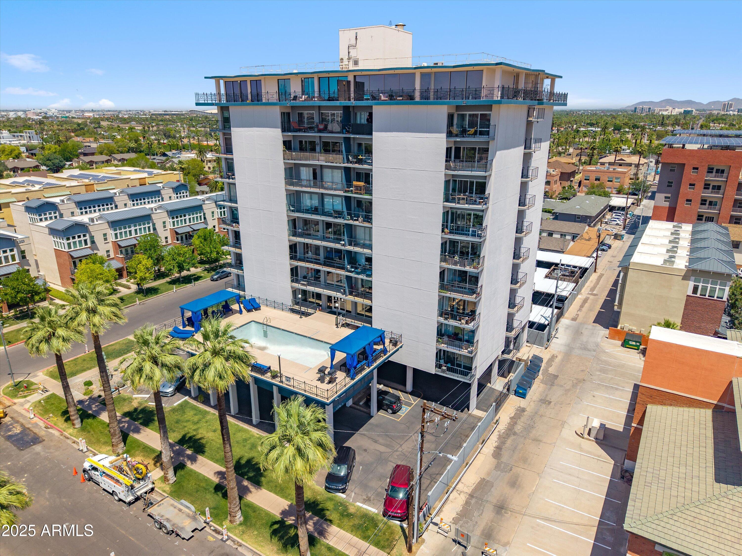 805 North 4th Avenue, Unit 208 Phoenix, AZ 85003 - Photo 20 of 20 22-Aerial Front