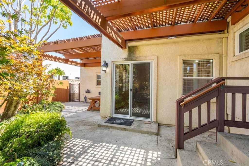 318 Indio Drive Pismo Beach, CA 93449 - Photo 46 of 58 a view of a porch with a bench