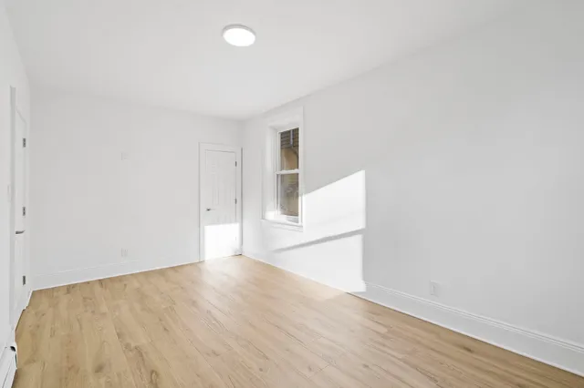 wooden floor in an empty room
