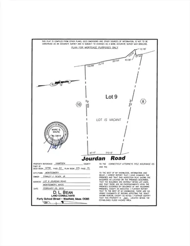 $329,900 | Lot 9 Jourdan Road, Westfield, MA 01085
