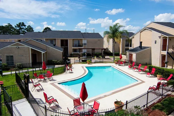 a view of outdoor space yard deck patio and fire pit