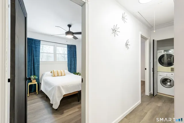 a view of storage and utility room