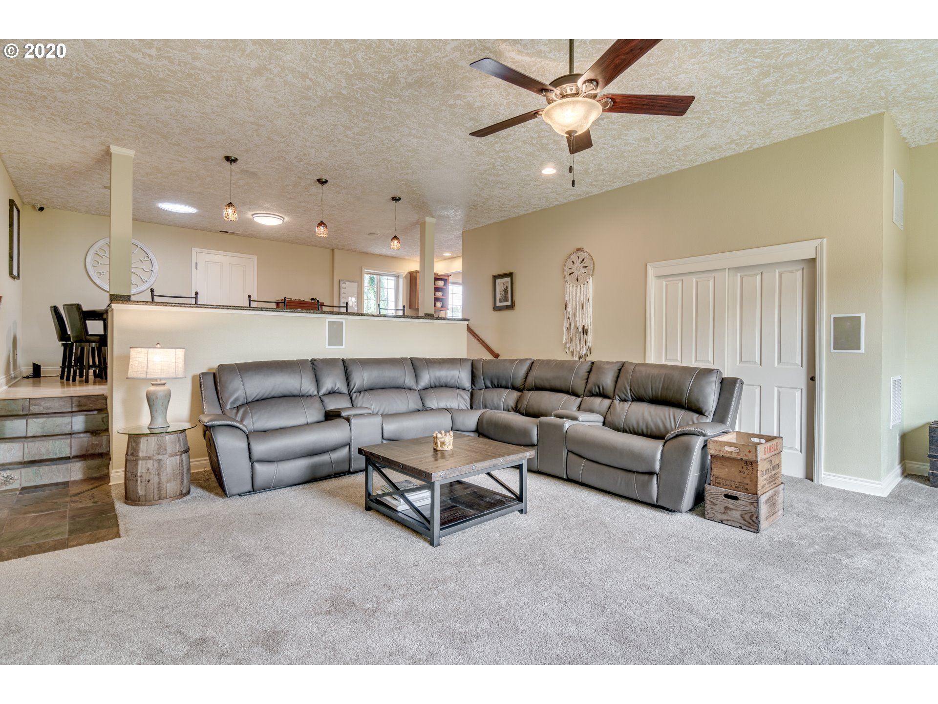 18400 Southeast Richey Road Gresham, OR 97080 - Photo 11 of 32 a living room with furniture and a chandelier