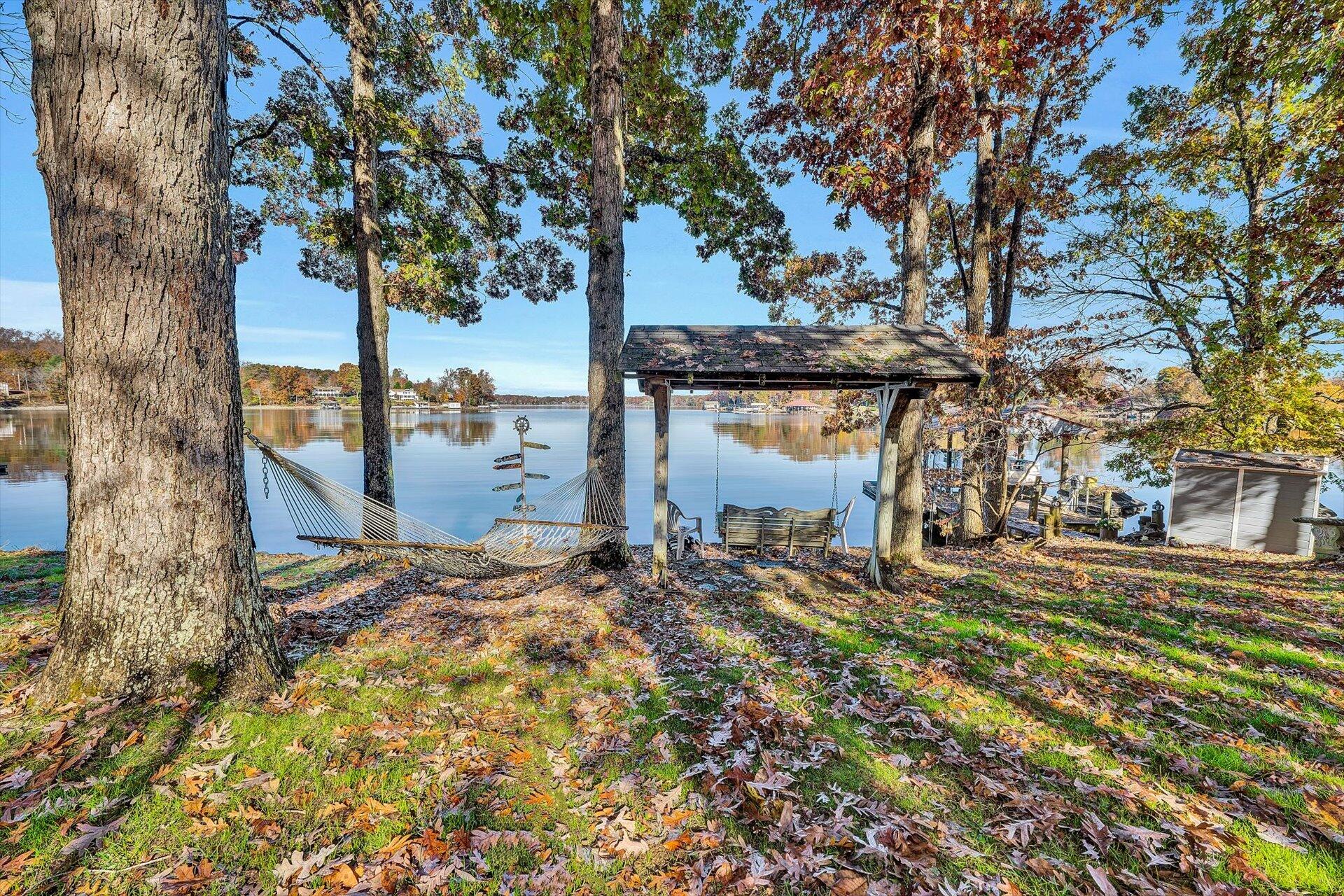 505 Highland Lake Road Union Hall, VA 24176 - Photo 3 of 58 a view of a backyard of the house