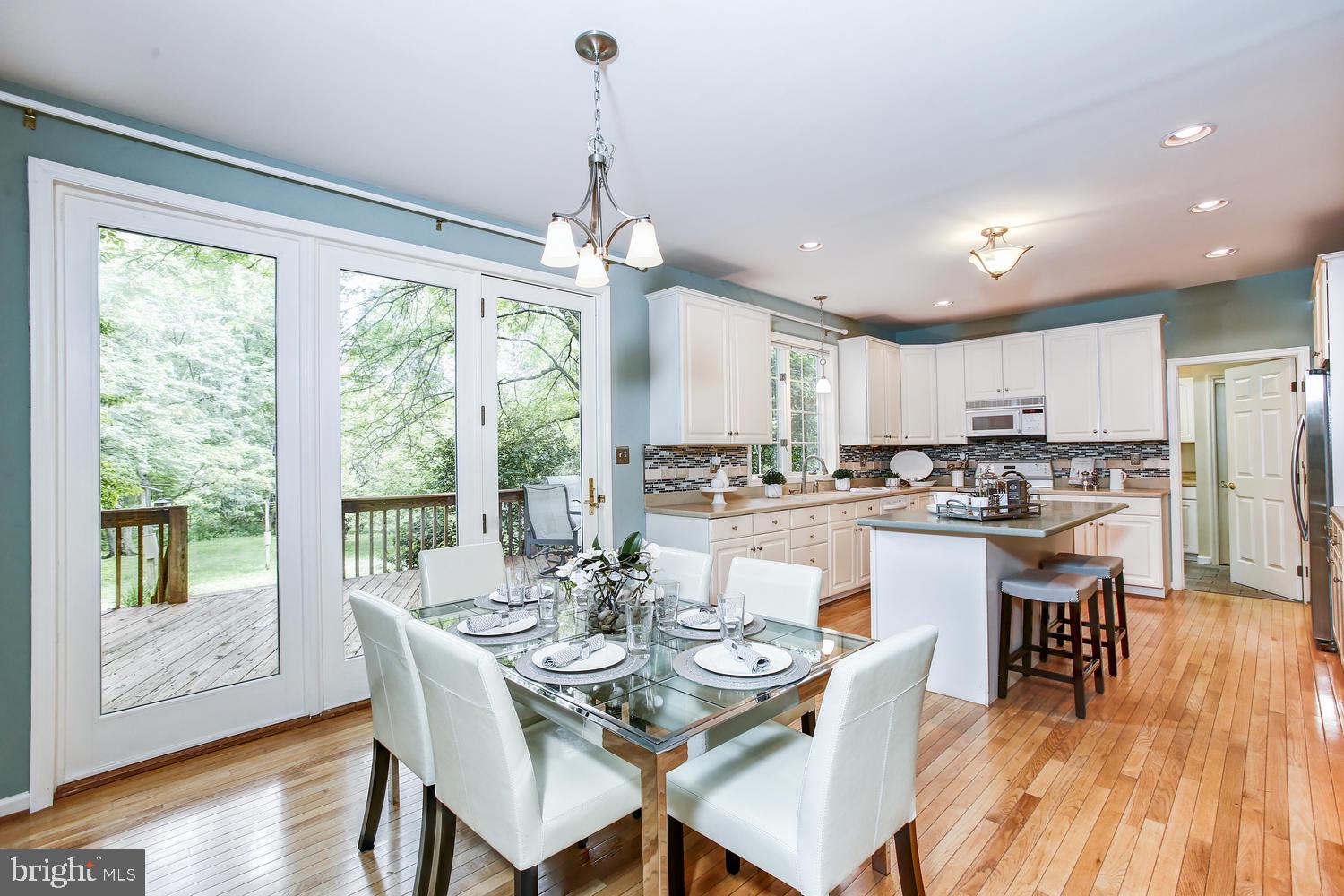 82 Norristown Road Blue Bell, PA 19422 - Photo 19 of 48 large eat in kitchen with beautiful views