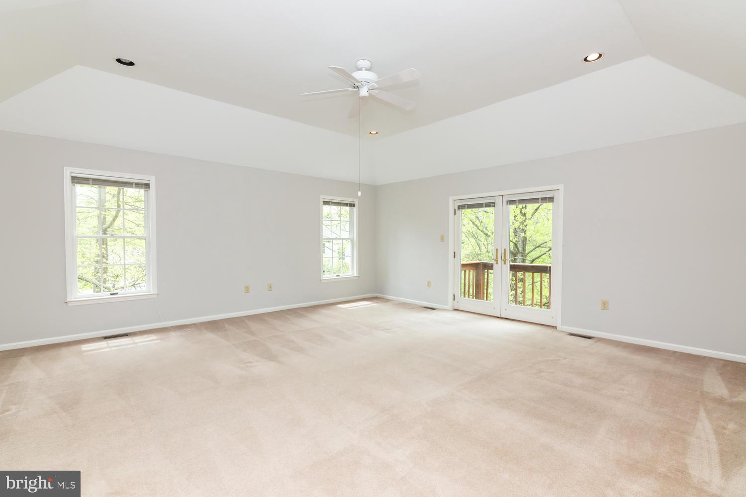 82 Norristown Road Blue Bell, PA 19422 - Photo 32 of 48 Master bed has trey ceiling and large windows
