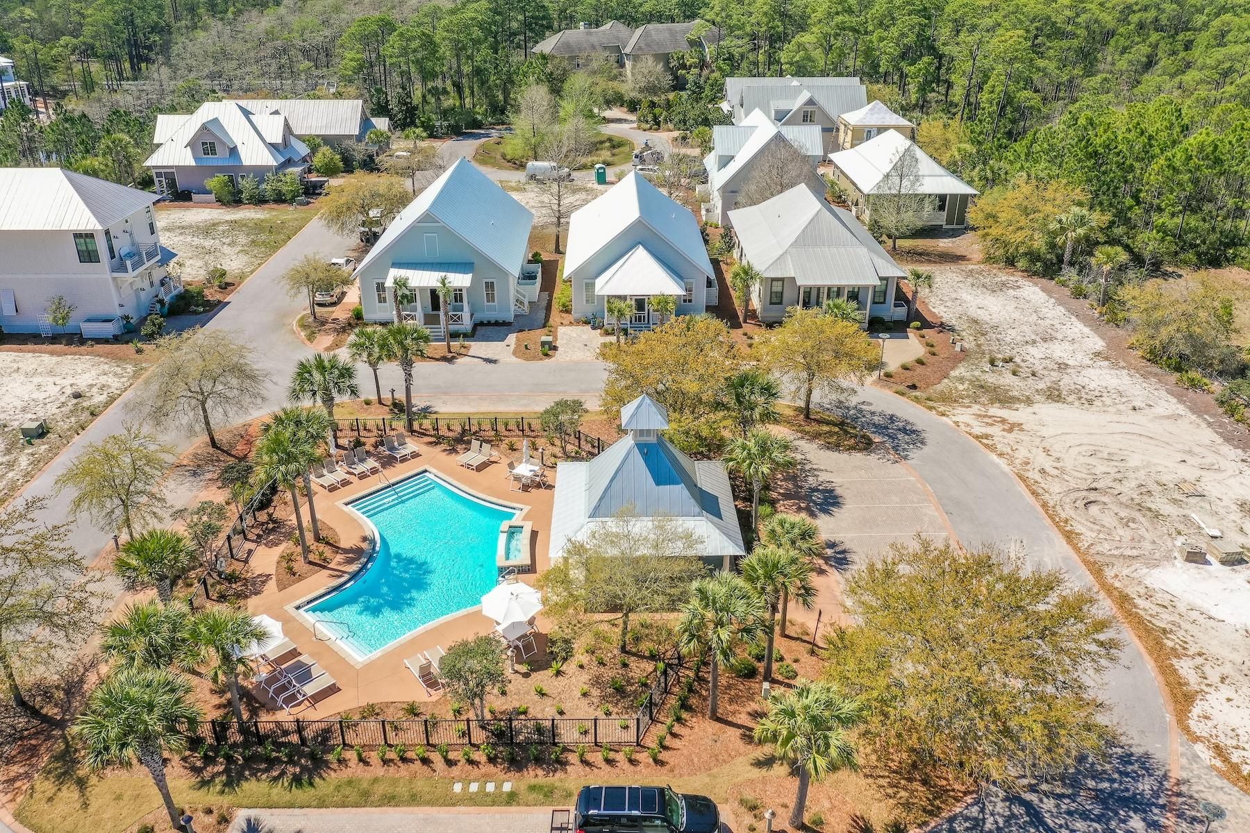 Lot 26 Cypress Ridge Santa Rosa Beach, FL 32459 - Photo 2 of 58 Aerial photo of Phase 2 pool facing West