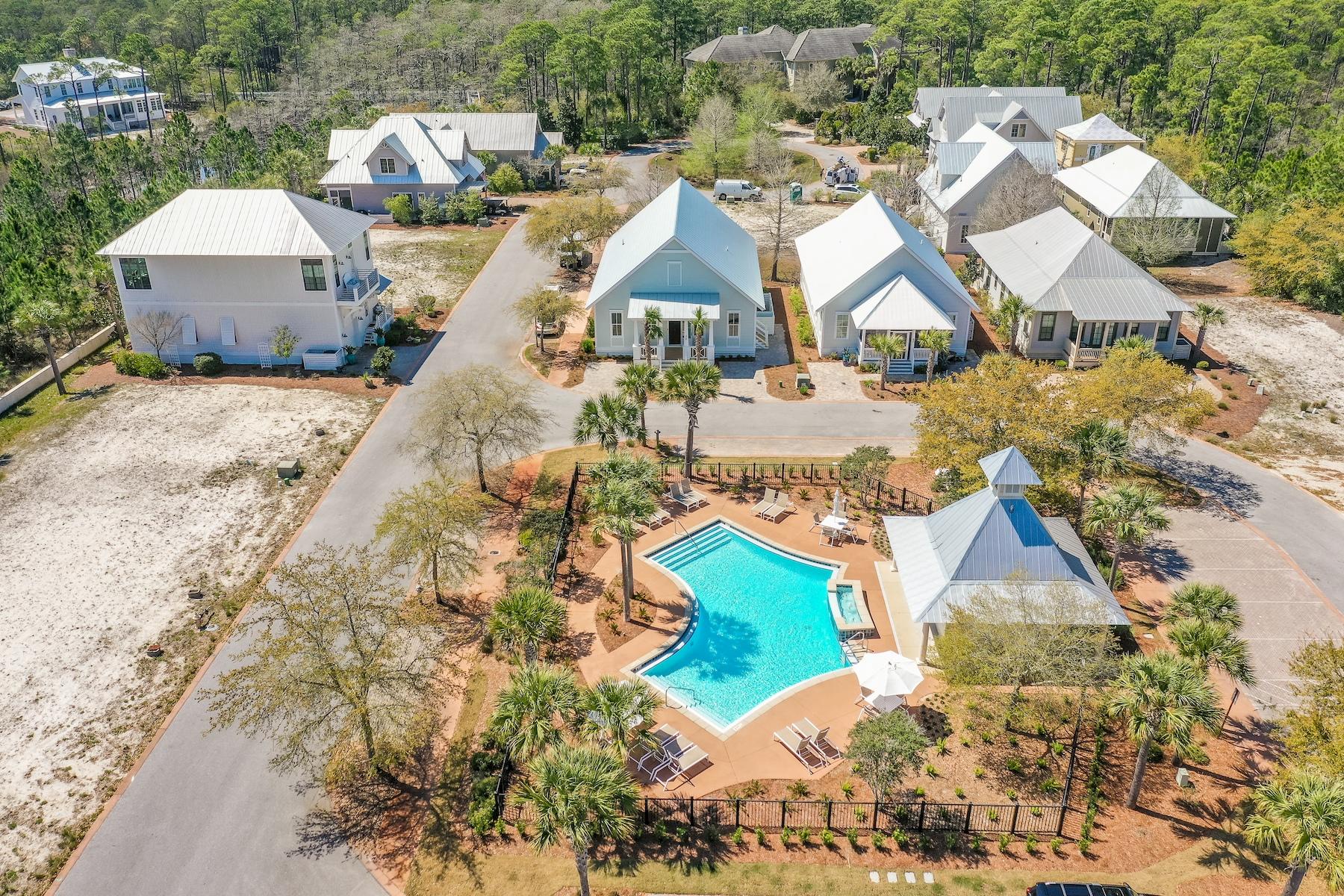 Lot 26 Cypress Ridge Santa Rosa Beach, FL 32459 - Photo 42 of 58 Phase 2 pool facing West with Lot 22 23