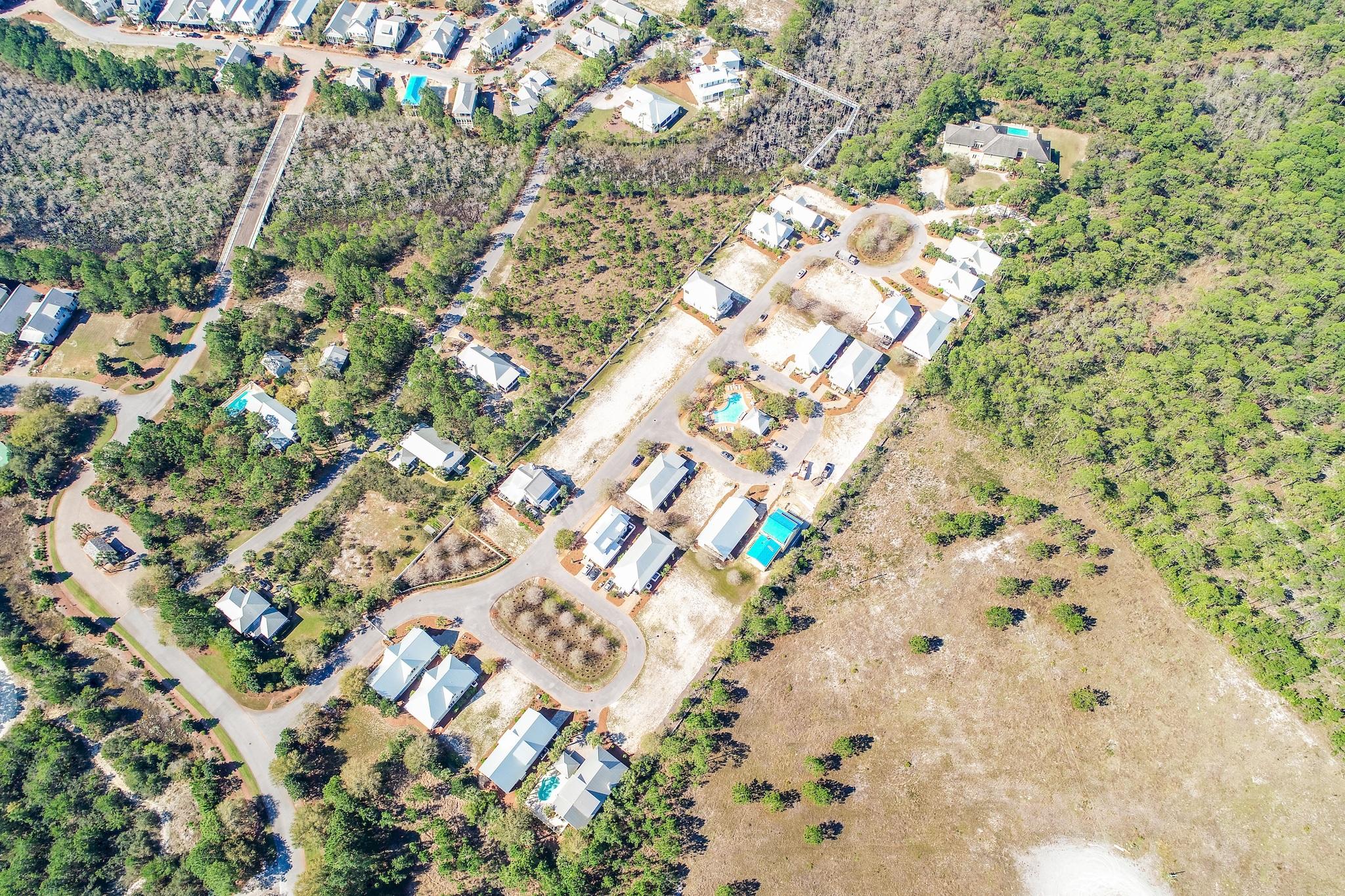 Lot 26 Cypress Ridge Santa Rosa Beach, FL 32459 - Photo 7 of 58 Aerial of Phase 2 with boardwalk