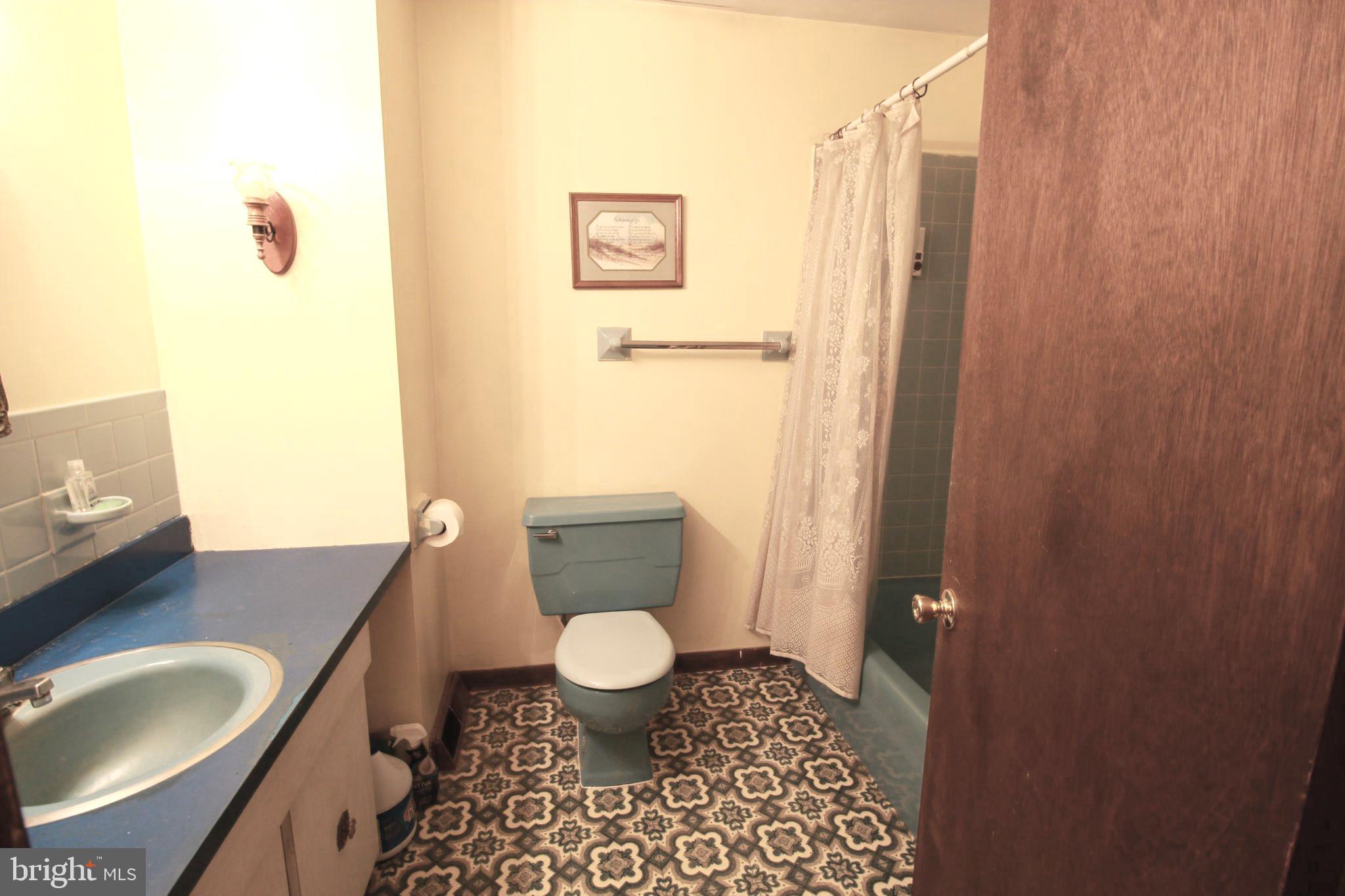 34 Applegate Road Jobstown, NJ 08041 - Photo 16 of 29 a bathroom with a granite countertop toilet and a sink