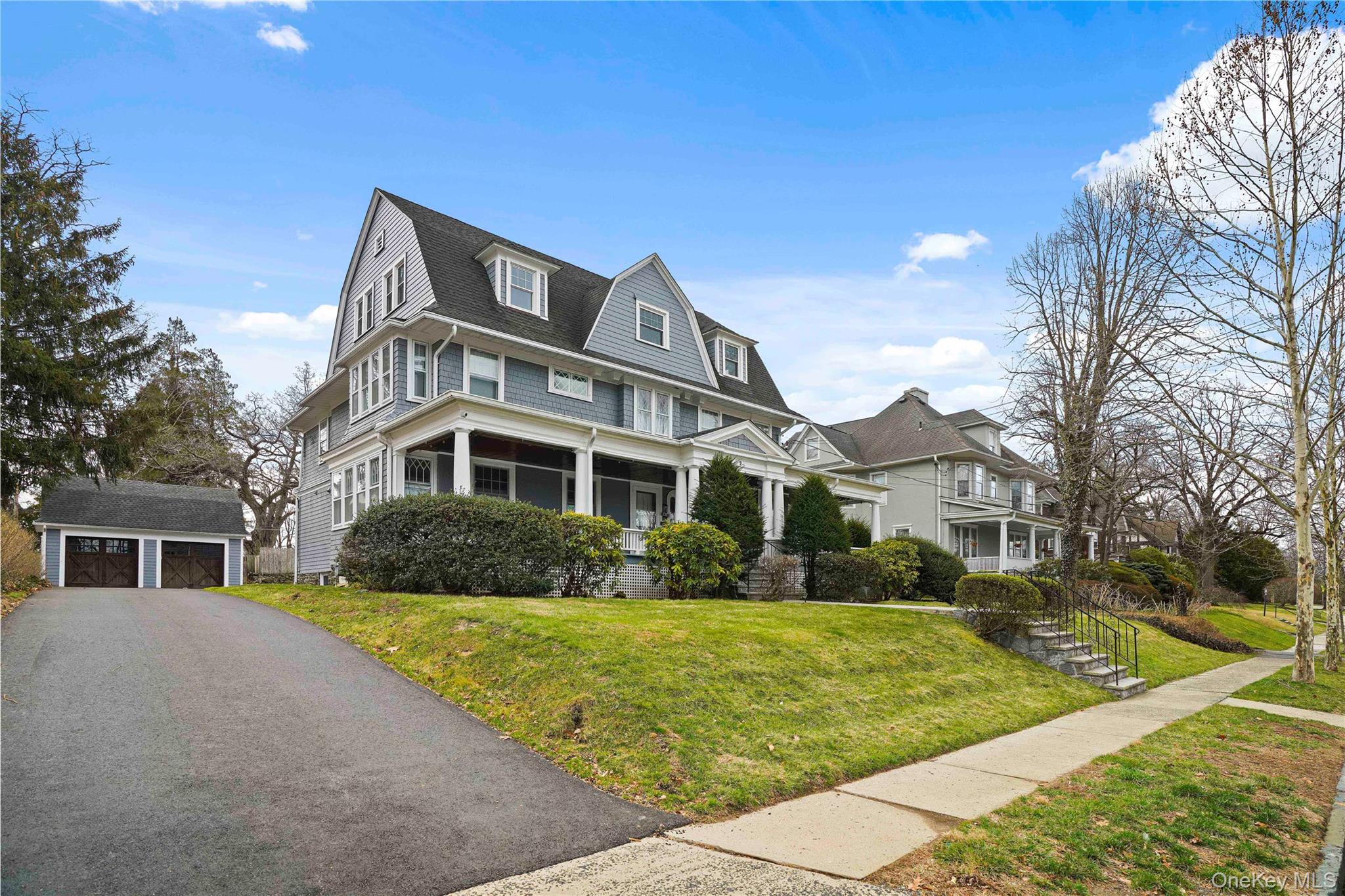 9 Ridgeview Avenue White Plains, NY 10606 - Photo 2 of 20 a front view of a house with garden