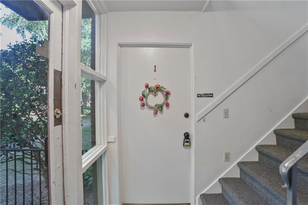 20 26th Street Northwest, Unit B1 Atlanta, GA 30309 - Photo 4 of 21 a view of entryway with wooden floor