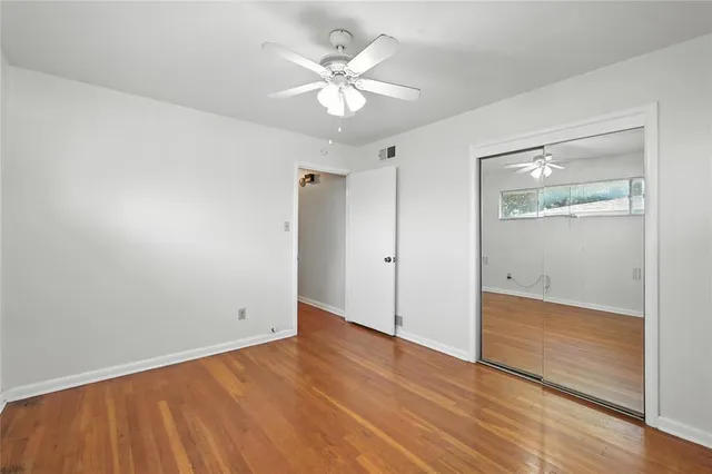 wooden floor in an empty room