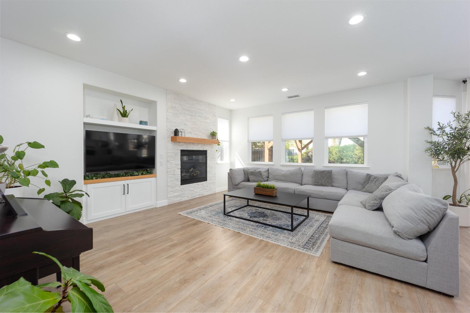 10969 Pelara Way Rancho Cordova, CA 95670 - Photo 14 of 39 a living room with furniture and a flat screen tv