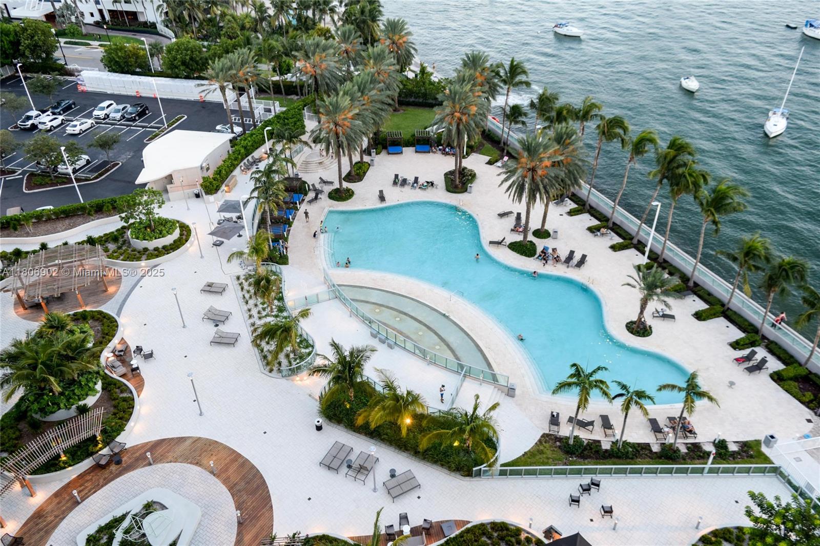 1500 Bay Road, Unit 1532S Miami Beach, FL 33139 - Photo 3 of 50 an aerial view of a