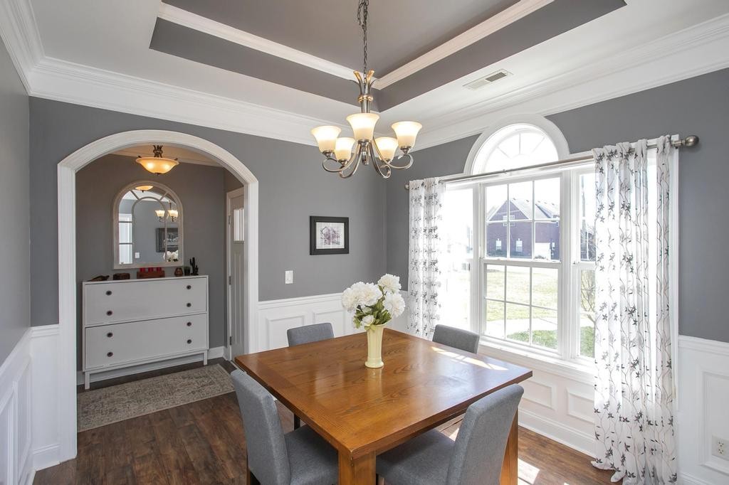 110 Edgewater Falls Murfreesboro, TN 37129 - Photo 5 of 31 a view of a dining room with furniture window and wooden floor