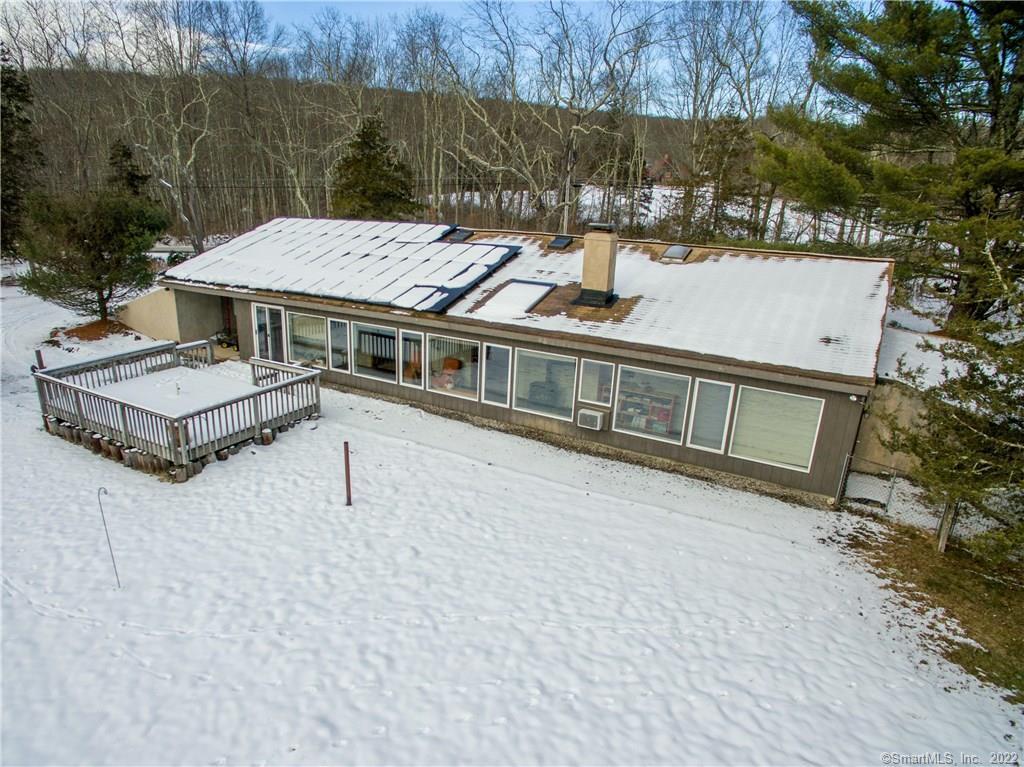 176 Windham Road Hampton, CT 06247 - Photo 1 of 1 aerial view of a house with a yard and sitting area