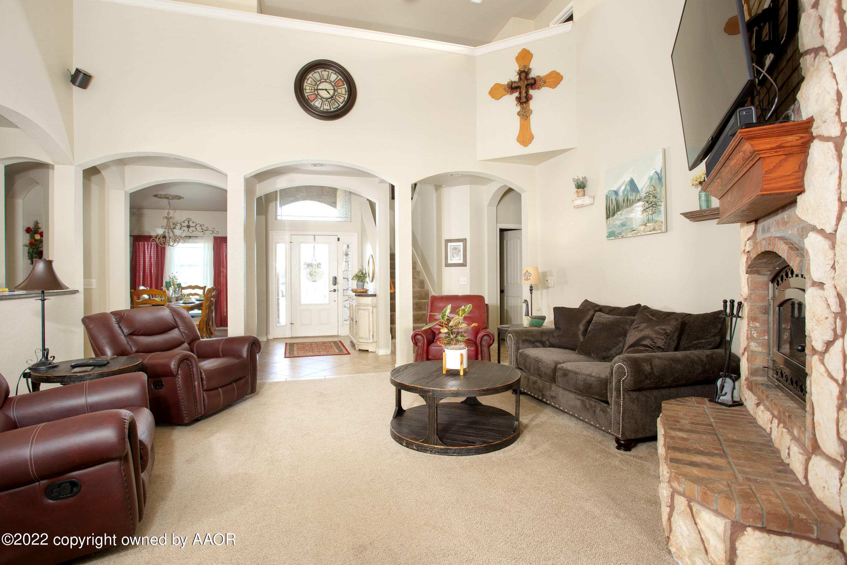 19151 Stone Creek Road Amarillo, TX 79124 - Photo 11 of 64 Living room view 2