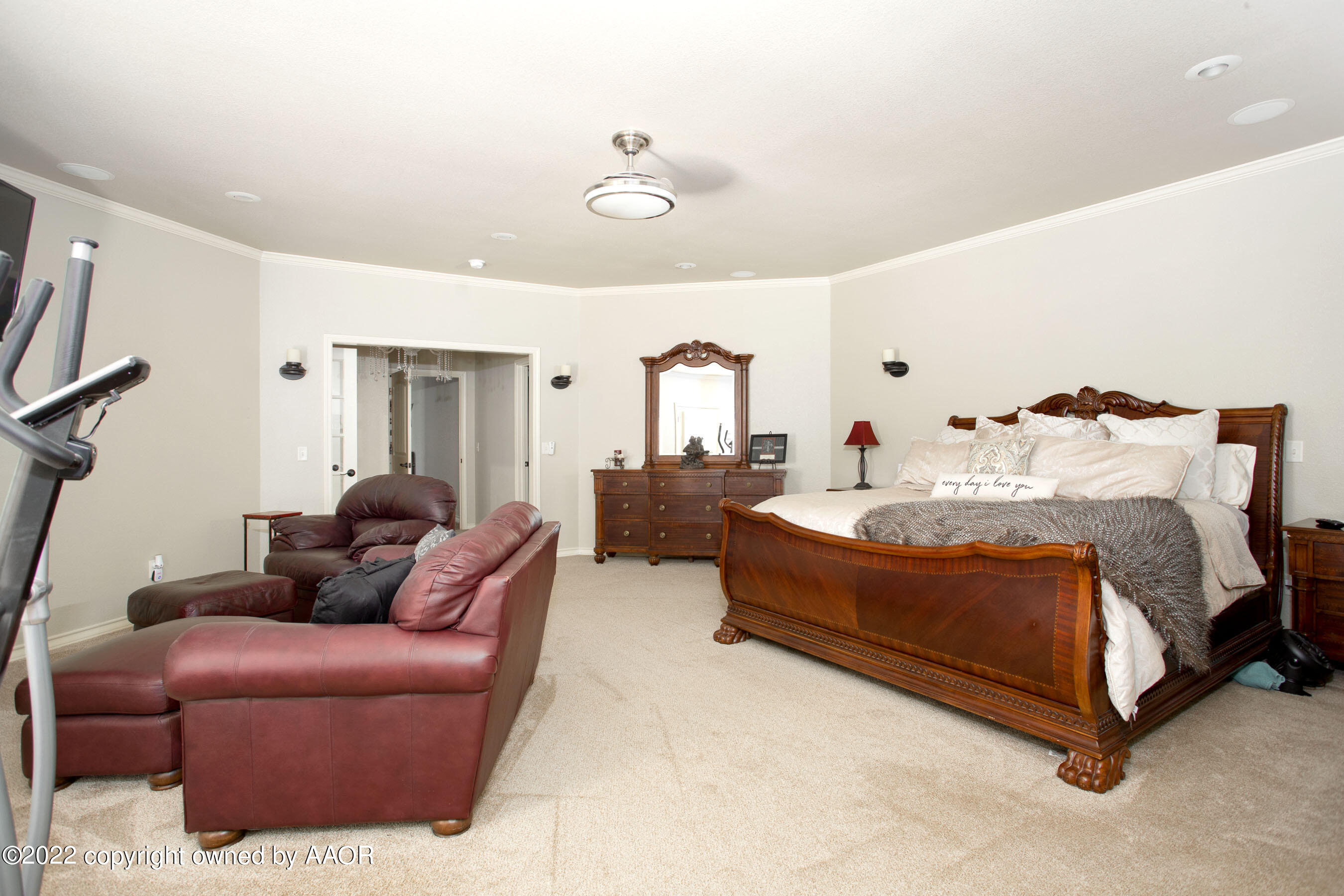 19151 Stone Creek Road Amarillo, TX 79124 - Photo 19 of 64 Master bedroom view 2