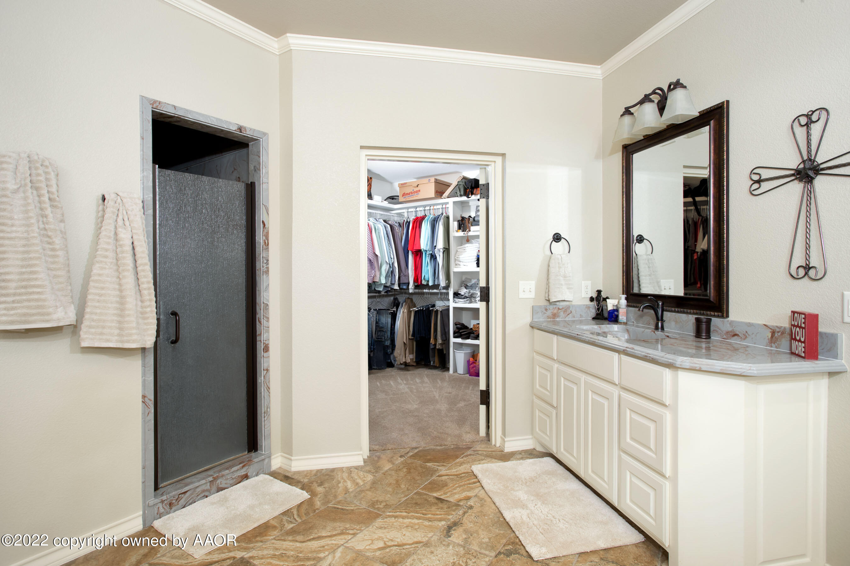19151 Stone Creek Road Amarillo, TX 79124 - Photo 21 of 64 Master bath view 2