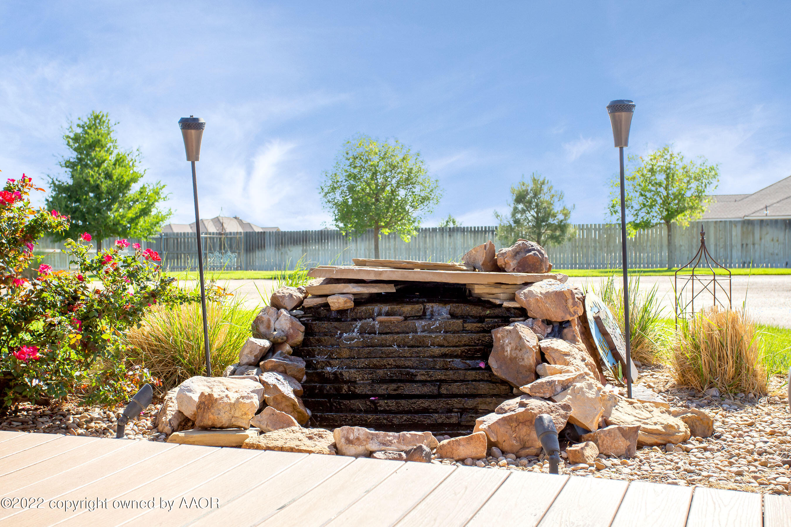 19151 Stone Creek Road Amarillo, TX 79124 - Photo 46 of 64 Fountain at Gazebo