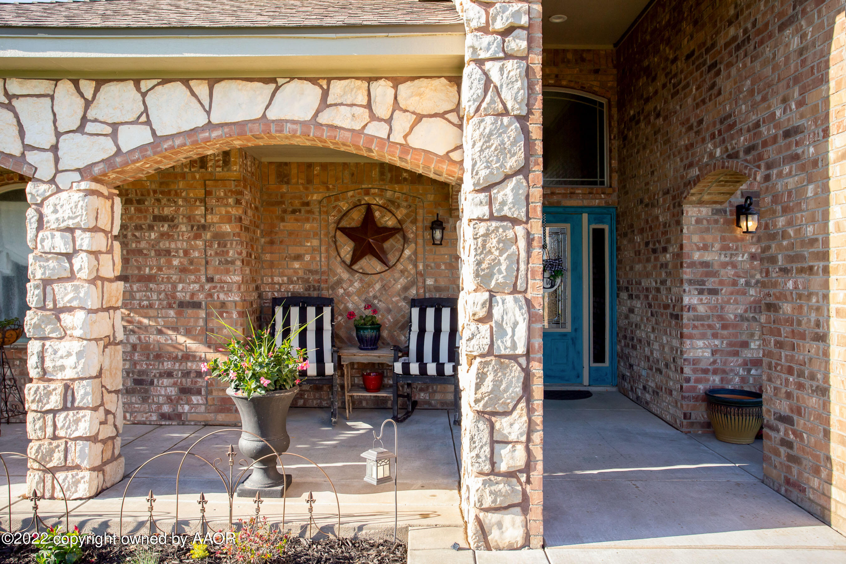 19151 Stone Creek Road Amarillo, TX 79124 - Photo 7 of 64 Front porch