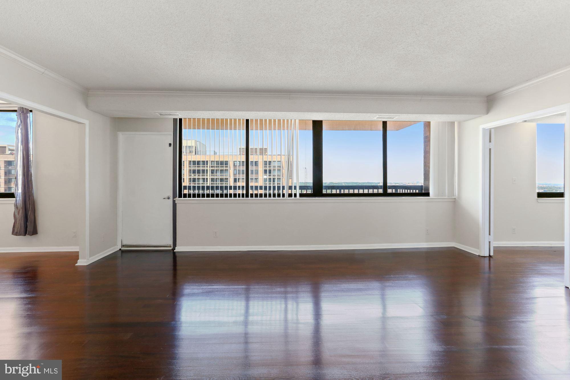 5501 Seminary Road, Unit 2404S Falls Church, VA 22041 - Photo 15 of 31 Living room filled with light and stunning views