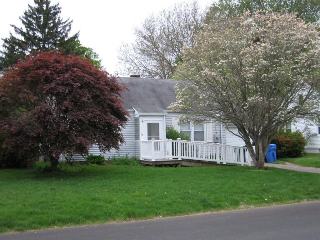 Exterior front featuring an accessible ramp