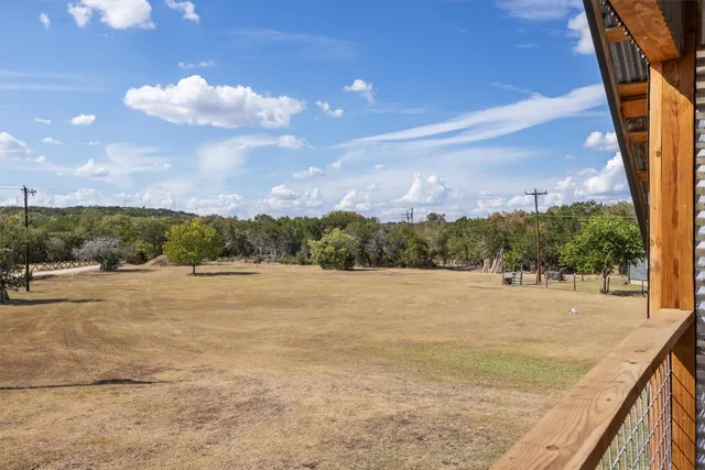 a view of an ocean from a balcony