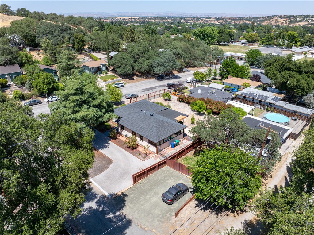 204 18th Street Paso Robles, CA 93446 - Photo 35 of 65 an aerial view of a house with a yard