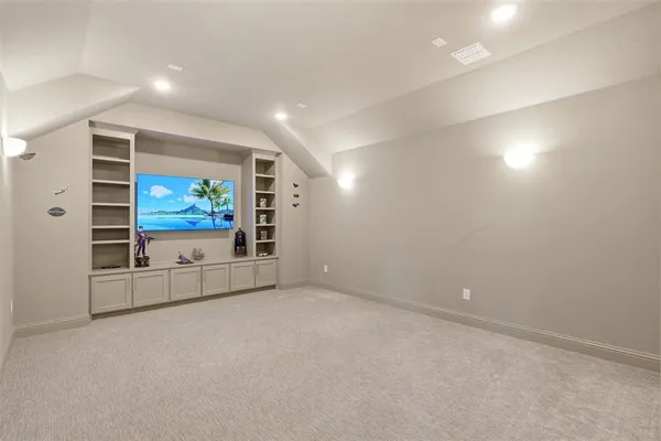 an empty room with window