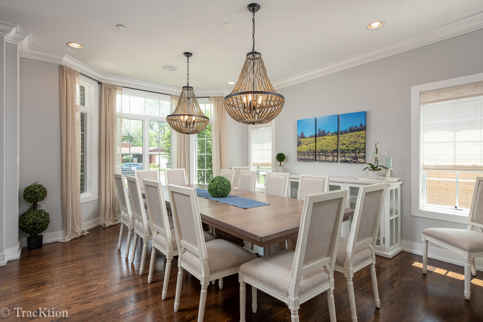 532 North Rose Avenue Park Ridge, IL 60068 - Photo 12 of 48 a view of a dining room with furniture window and wooden floor