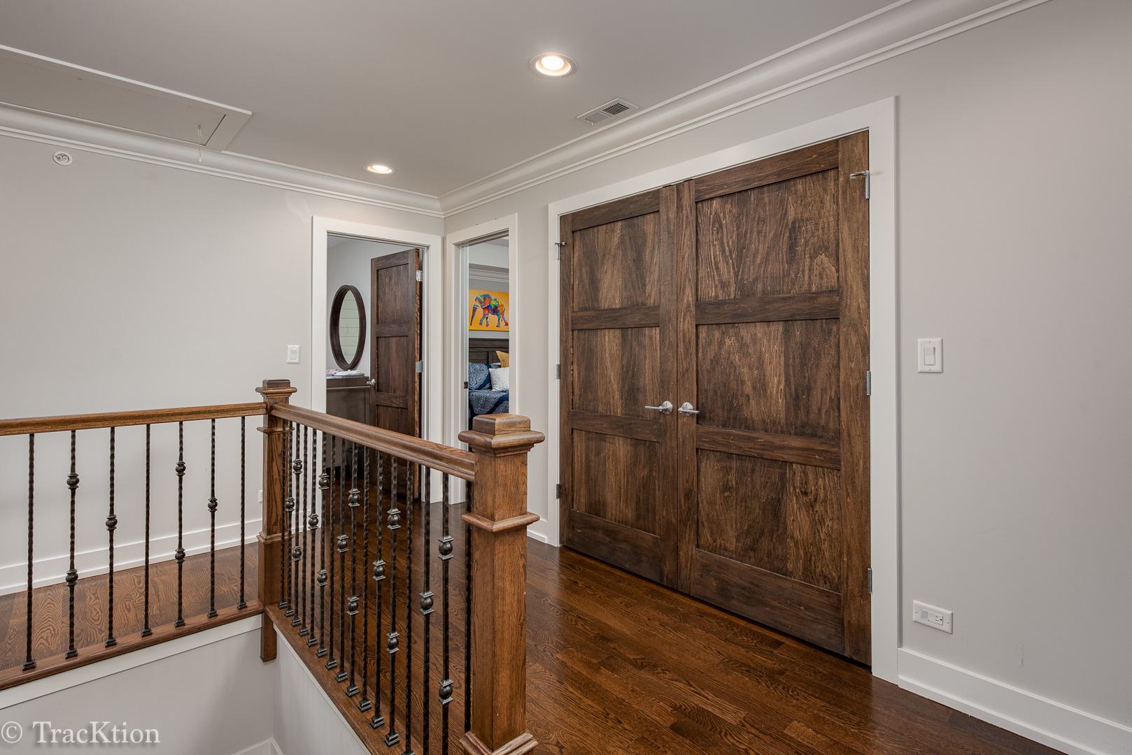 532 North Rose Avenue Park Ridge, IL 60068 - Photo 33 of 48 a view of a hallway with wooden floor