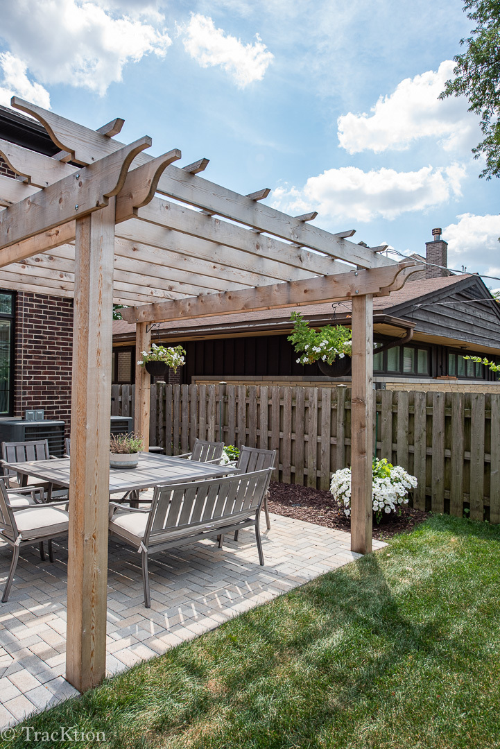 532 North Rose Avenue Park Ridge, IL 60068 - Photo 44 of 48 a view of a chair and table in backyard of the house