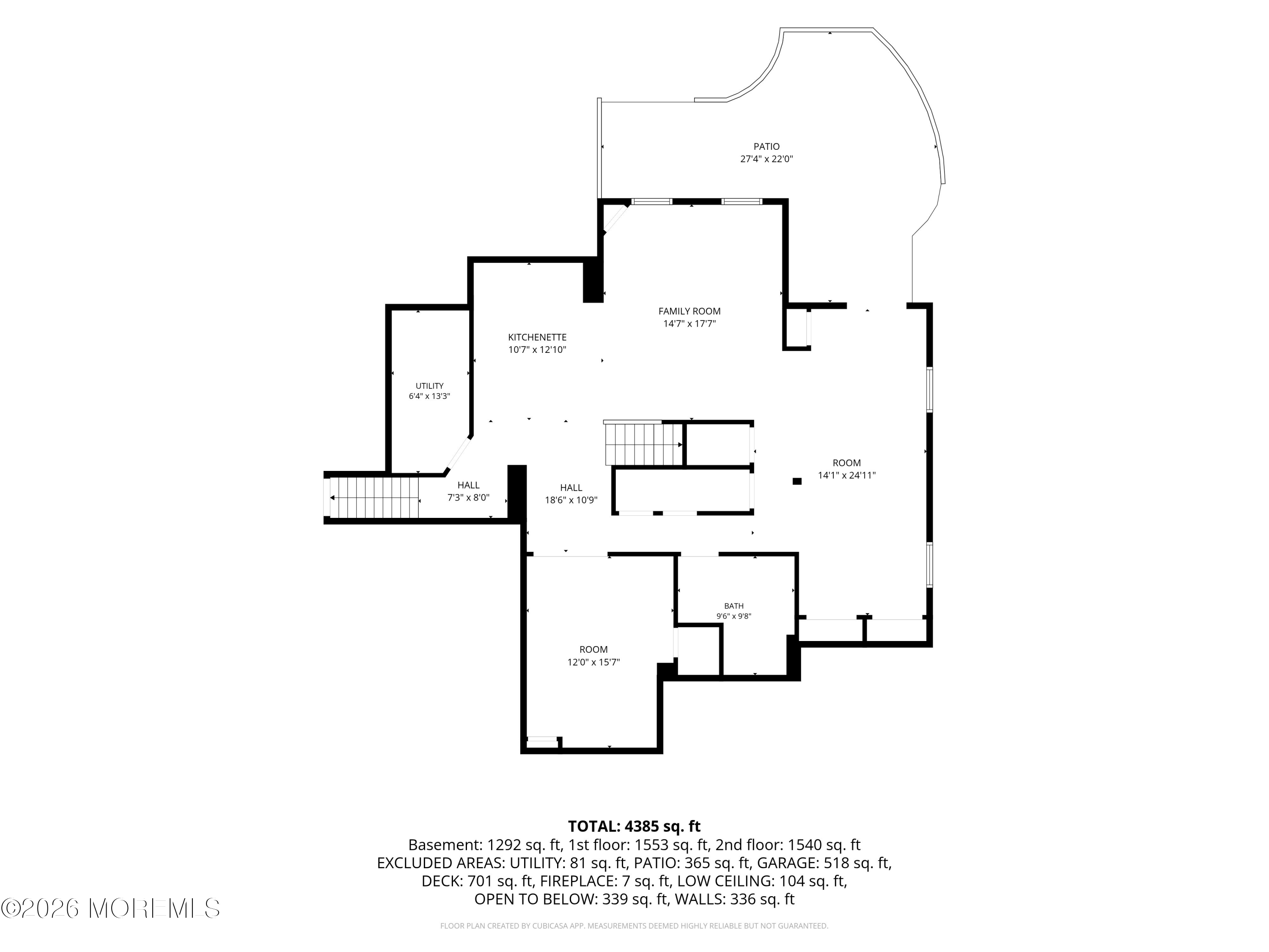 112 Beacon Hill Road Morganville, NJ 07751 - Photo 50 of 53 a picture of floor plan