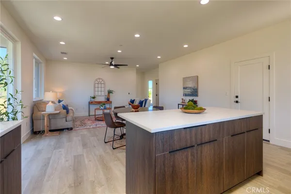 a house with trees in the background