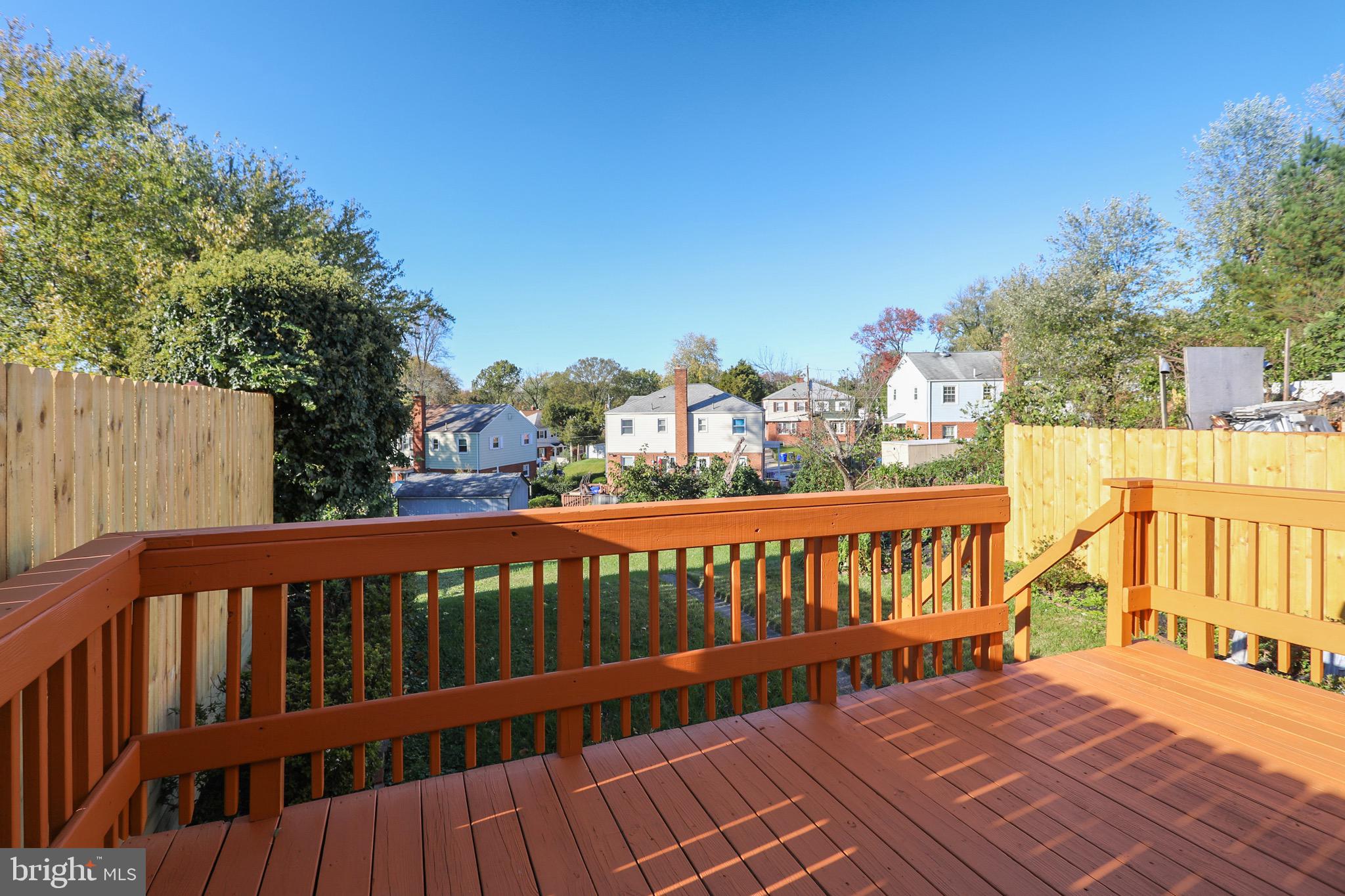 12014 Claridge Road Silver Spring, MD 20902 - Photo 27 of 28 Nice deck for entertaining.