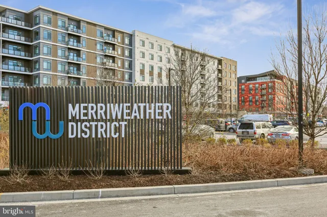a view of a brick building