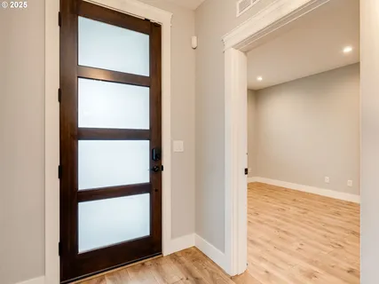 a view of front door