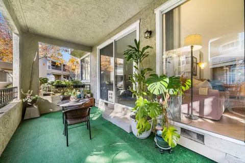 a living room filled with furniture