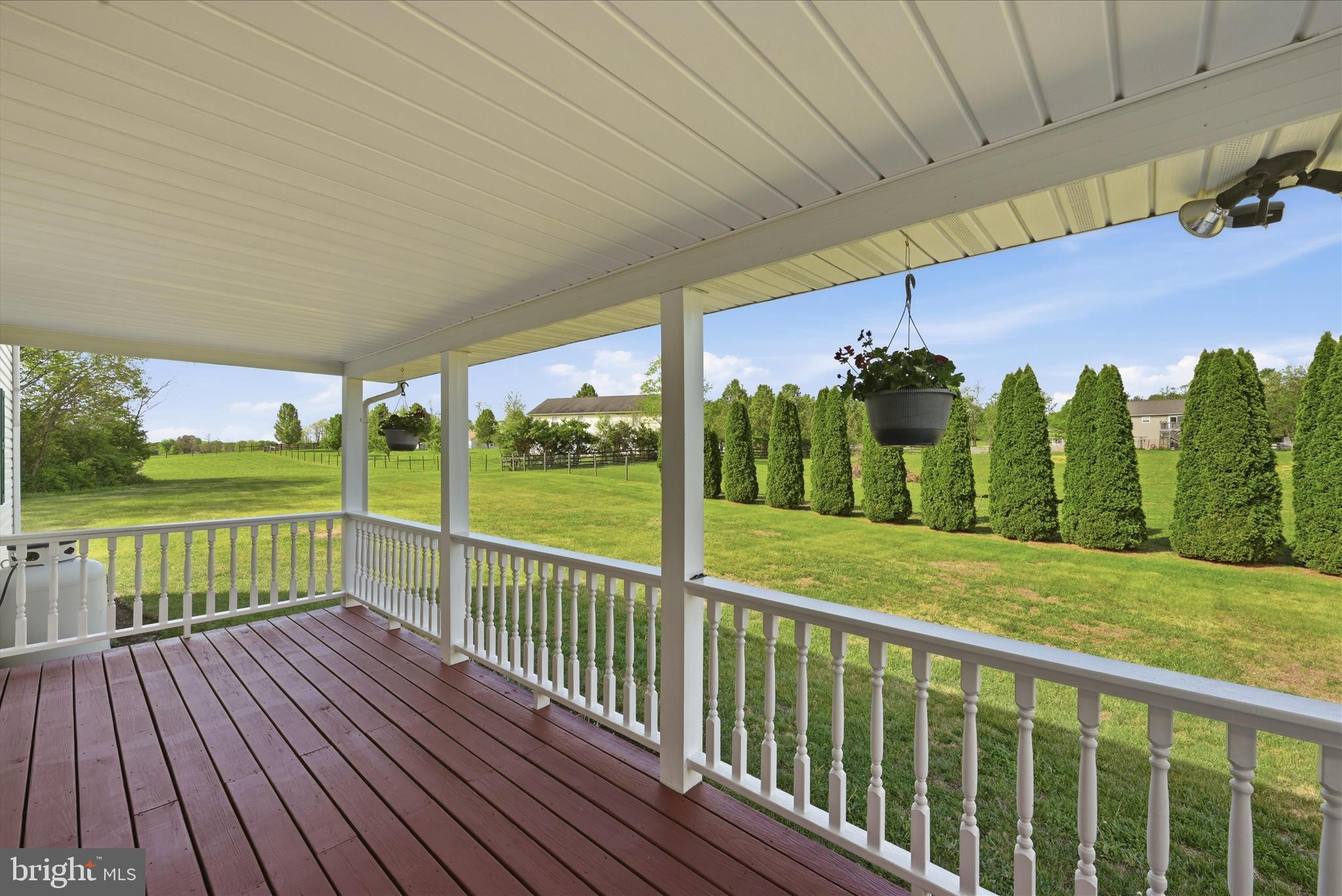 412 Ruebuck Road Clear Brook, VA 22624 - Photo 27 of 43 a view of a deck with a big yard
