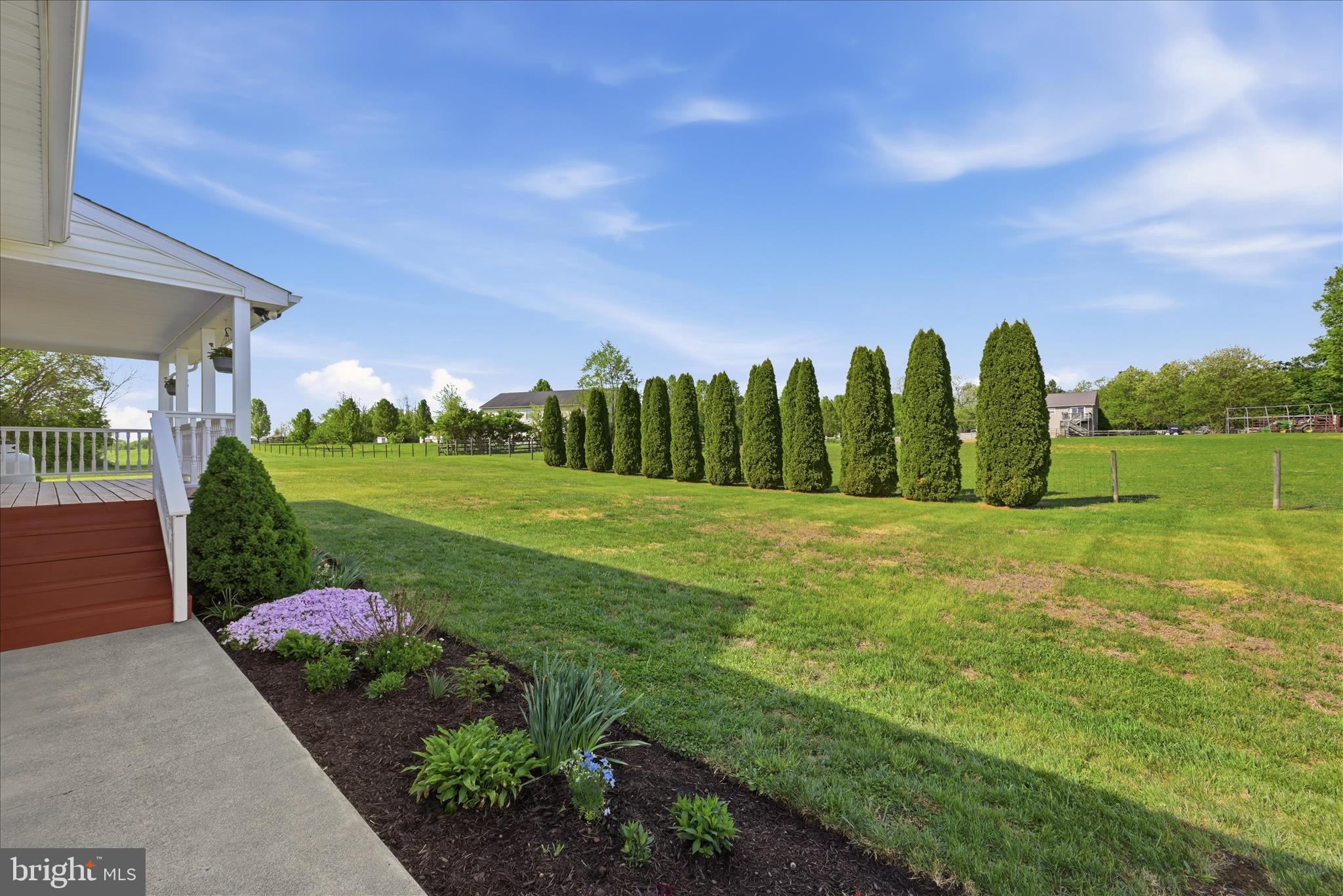 412 Ruebuck Road Clear Brook, VA 22624 - Photo 28 of 43 a view of a garden with a building in the background