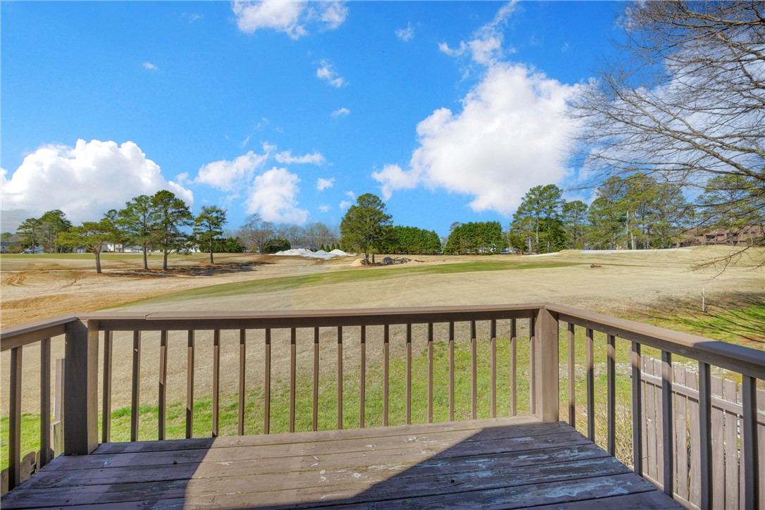 3106 Bethel Road, Unit 54 Simpsonville, SC 29681 - Photo 29 of 35 Deck accessed by bedrooms 2 & 3