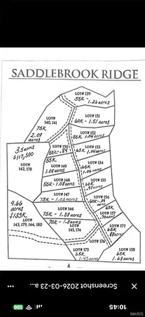 $65,000 | Lot 153 Saddlebrooke Ridge, Jackson, MO 63755