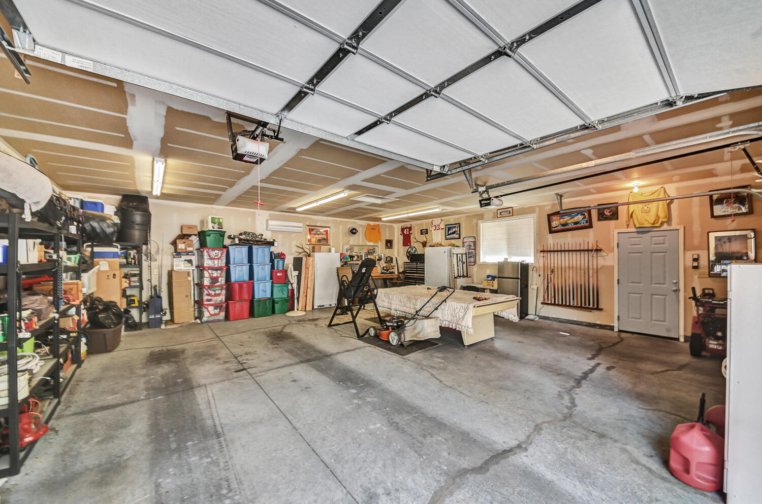 14840 Laurel Road La Pine, OR 97739 - Photo 30 of 32 a view of a garage with table and chairs