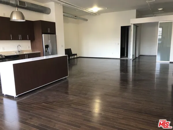 a room with gym equipment