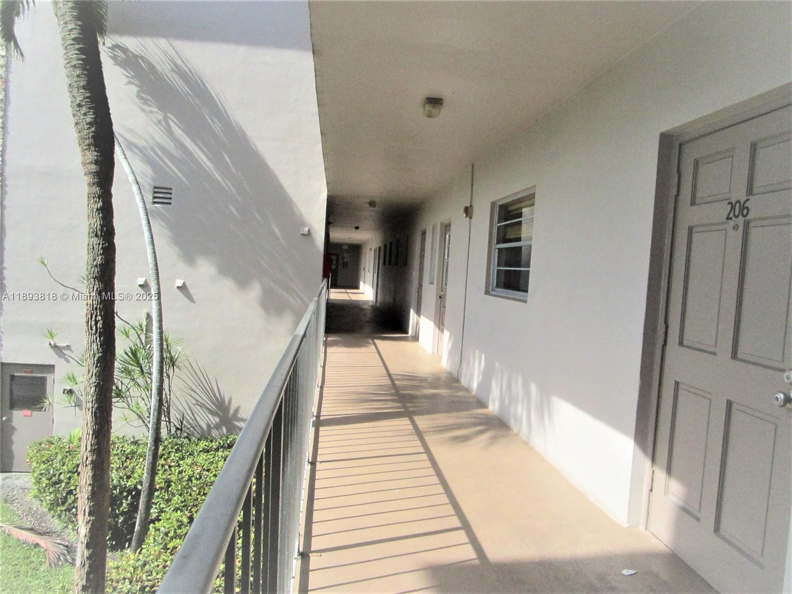 8101 Southwest 24th Court, Unit 206 Davie, FL 33324 - Photo 4 of 41 a view of a balcony