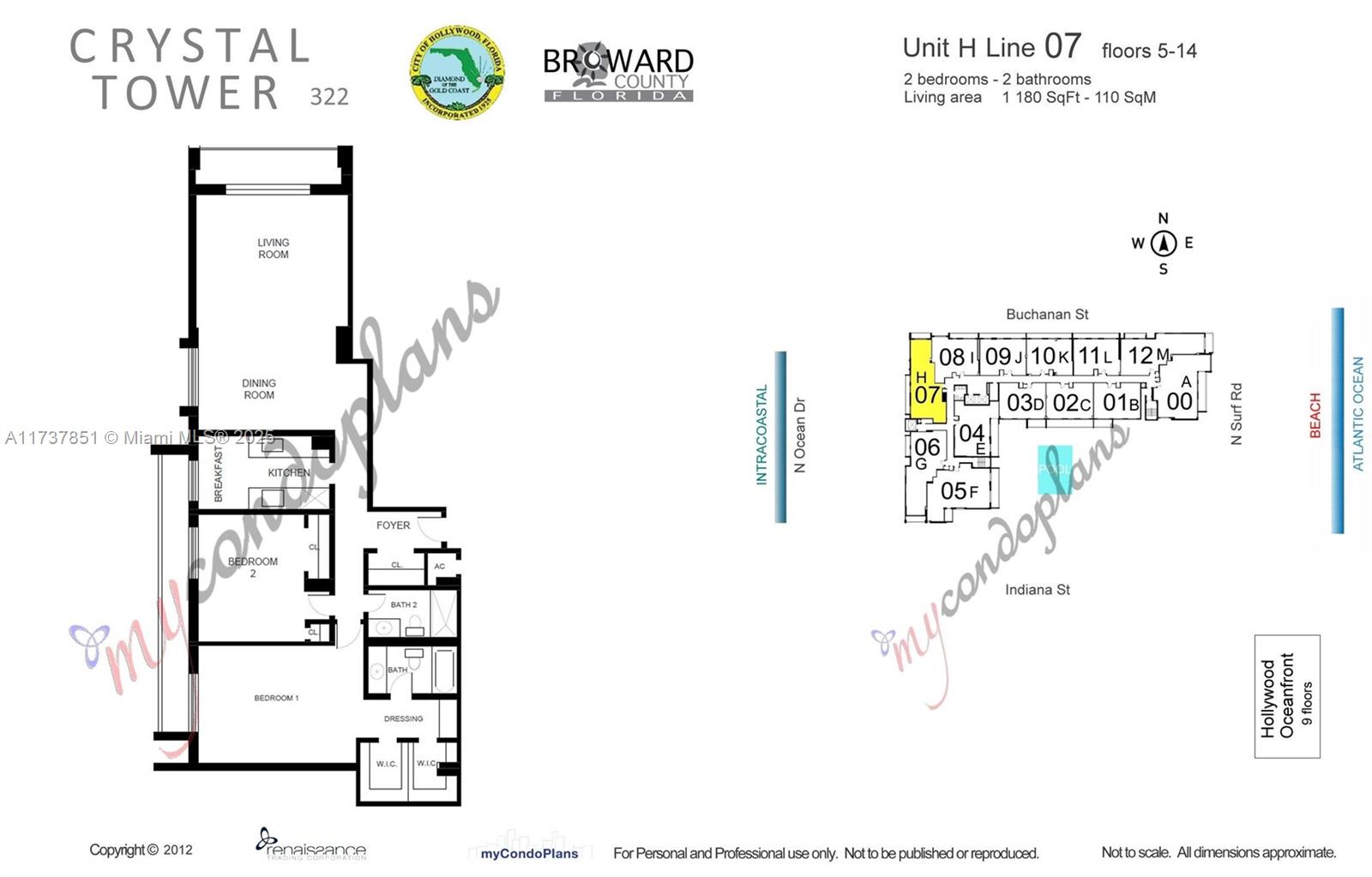 322 Buchanan Street, Unit 907 Hollywood, FL 33019 - Photo 45 of 45 unknown